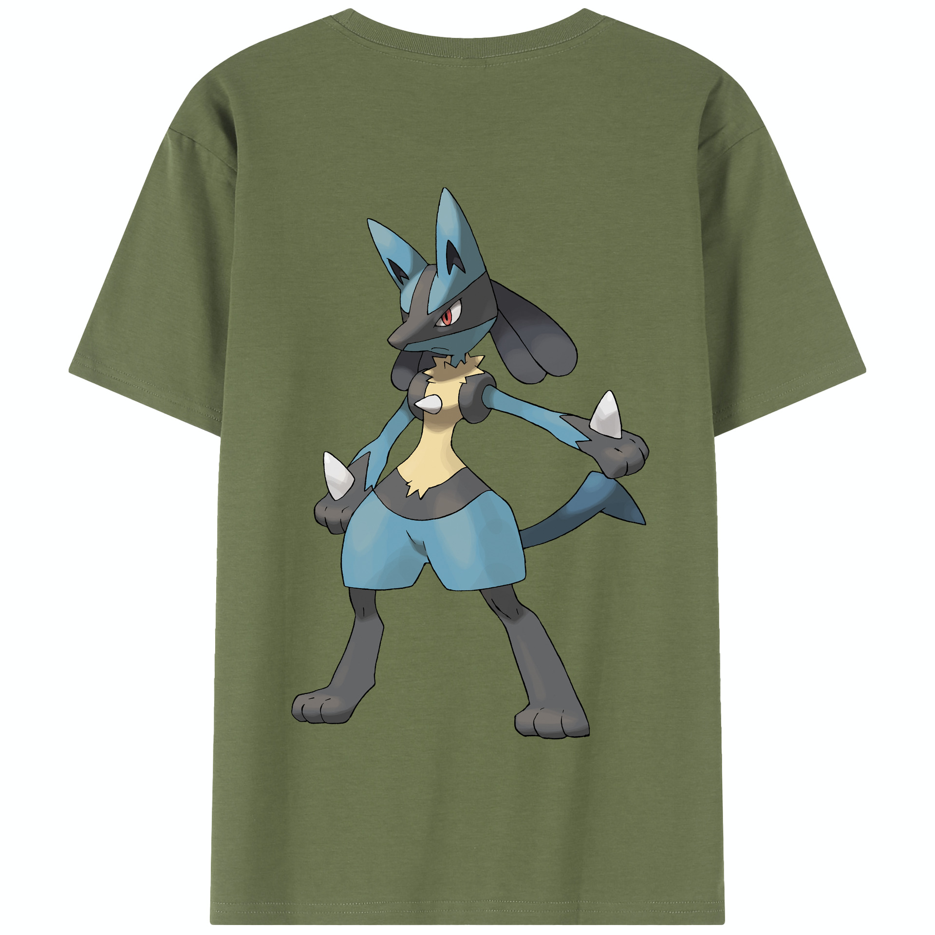 （画像用） ポケットモンスター Pokémon 綿100％半袖Tシャツ（背面プリント）